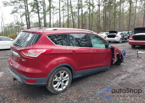 2014 Ford Escape Titanium из США, поврежденный, VIN 1FMCU9J93EUC24474